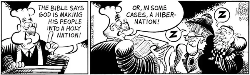 For Heaven's Sake for Sep 23, 2024