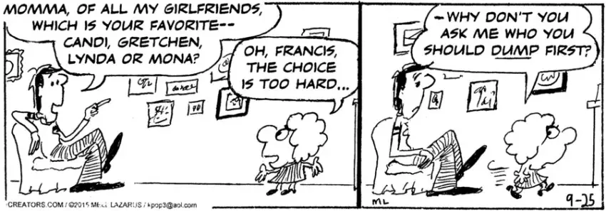 Momma for Sep 25, 2021