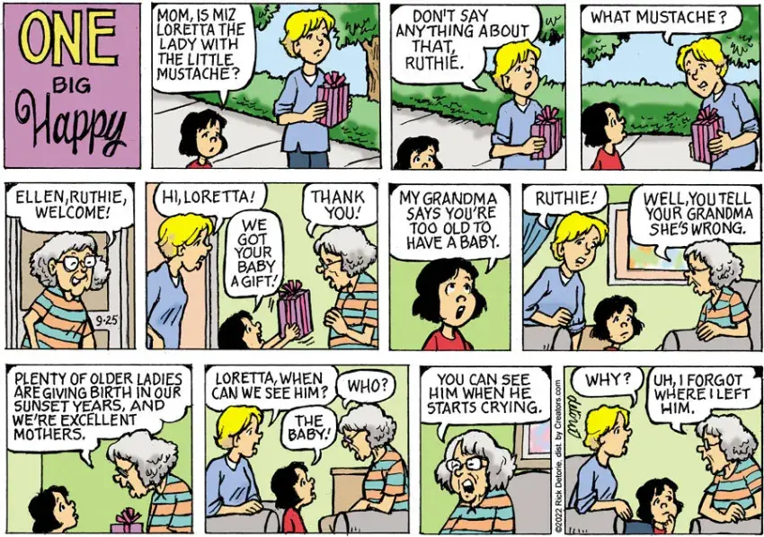 One Big Happy® for Sep 25, 2022