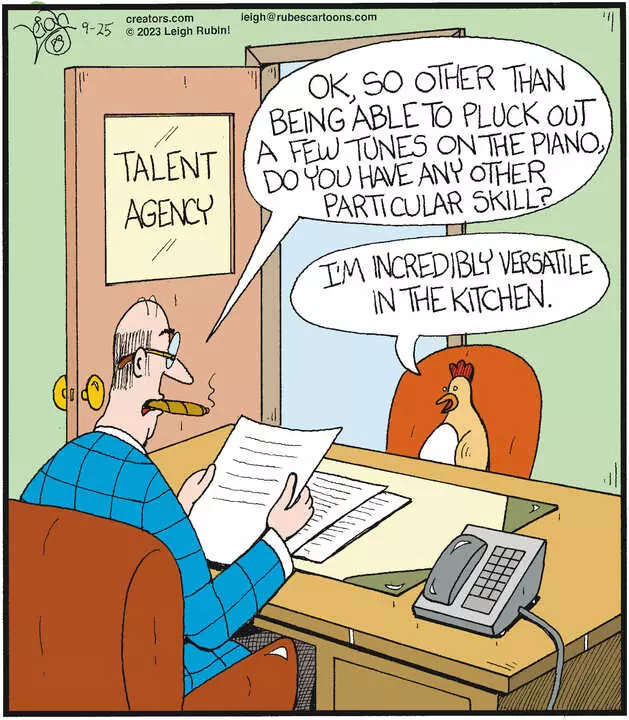 Rubes® for Sep 25, 2023