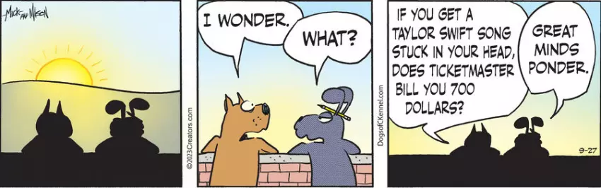 Dogs of C-Kennel for Sep 27, 2023