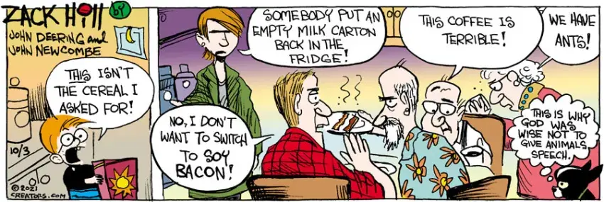 Zack Hill for Oct 03, 2021