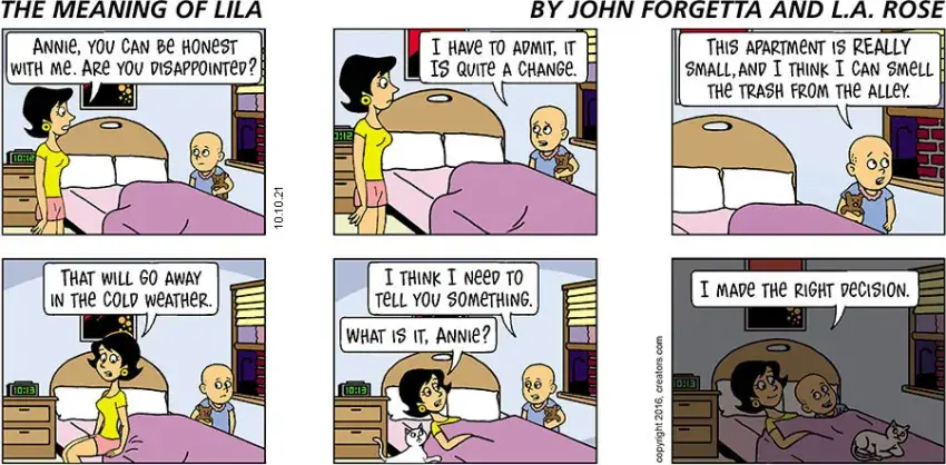 The Meaning of Lila for Oct 10, 2021