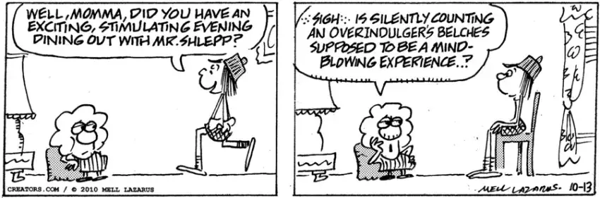 Momma for Oct 13, 2021