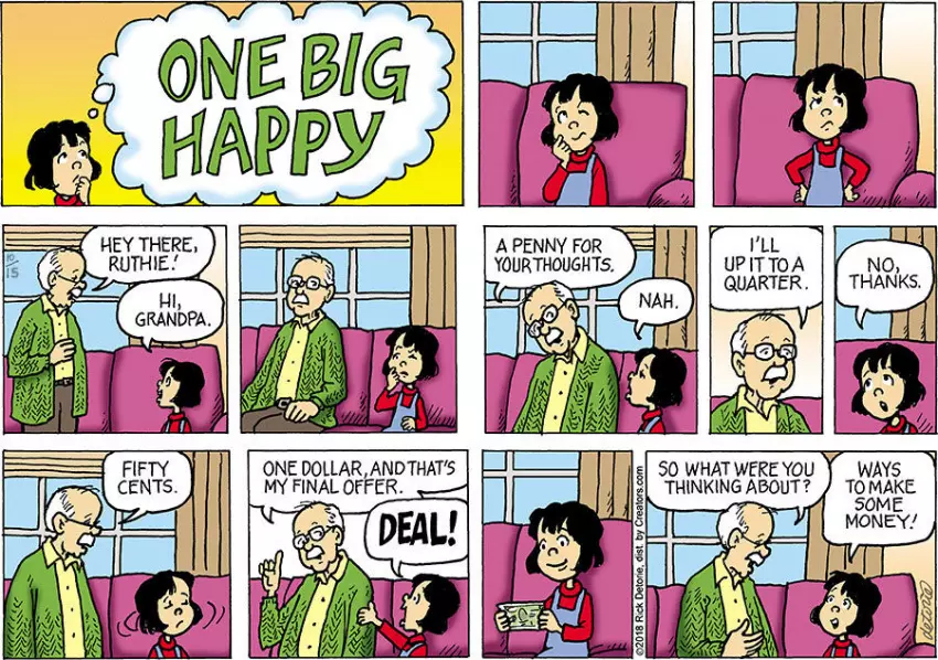 One Big Happy® for Oct 15, 2023