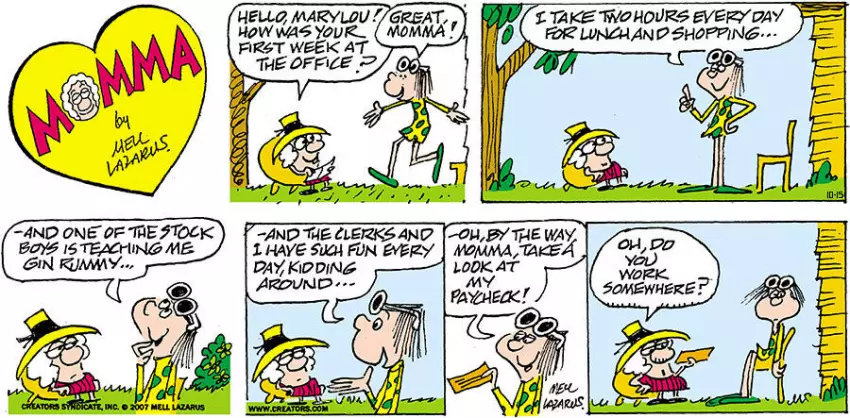 Momma for Oct 15, 2023