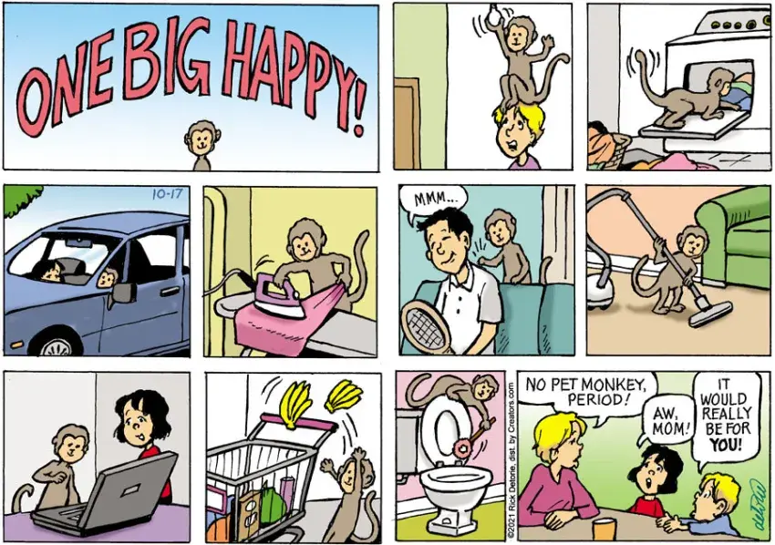 One Big Happy® for Oct 17, 2021