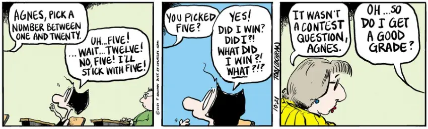 Agnes for Oct 21, 2021