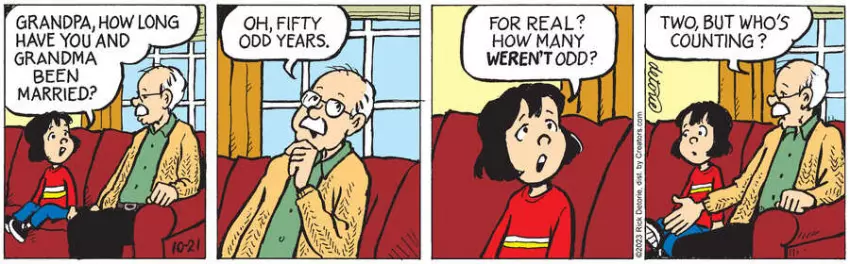 One Big Happy® for Oct 21, 2023