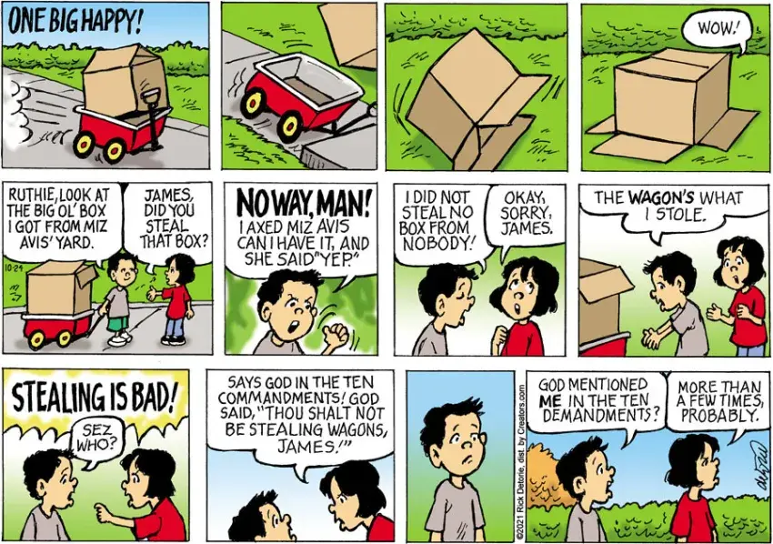 One Big Happy® for Oct 24, 2021