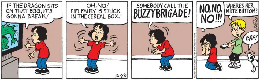 One Big Happy® for Oct 26, 2021