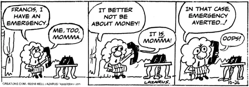 Momma for Oct 26, 2021