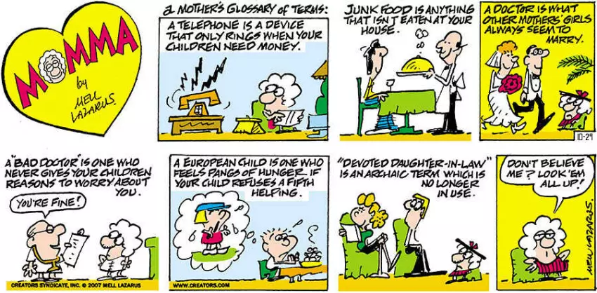 Momma for Oct 29, 2023