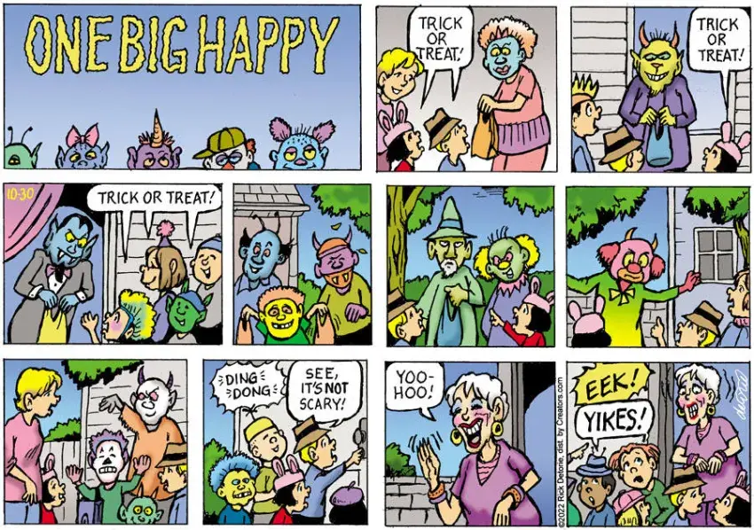 One Big Happy® for Oct 30, 2022