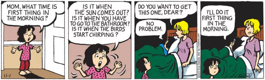 One Big Happy® for Nov 01, 2023