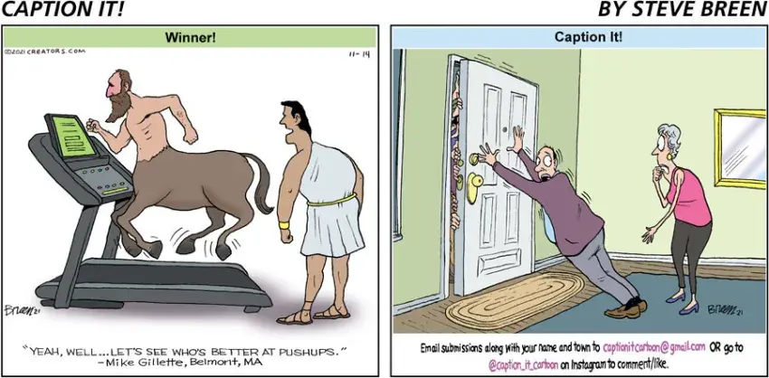 Caption It! for Nov 14, 2021