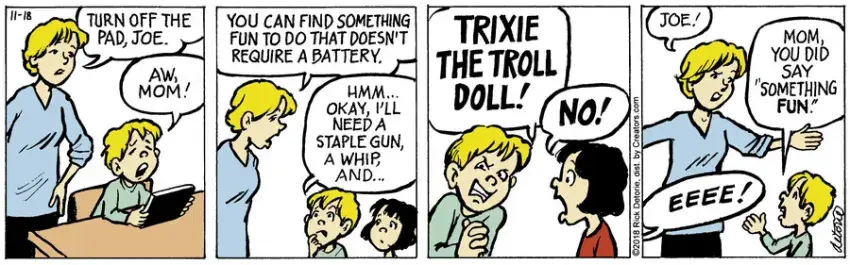 One Big Happy® for Nov 18, 2024