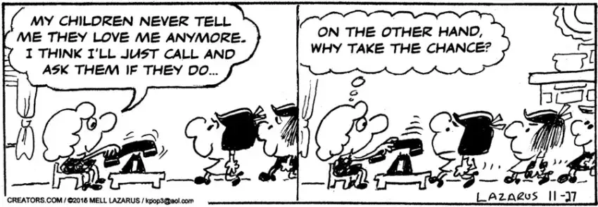 Momma for Nov 27, 2021