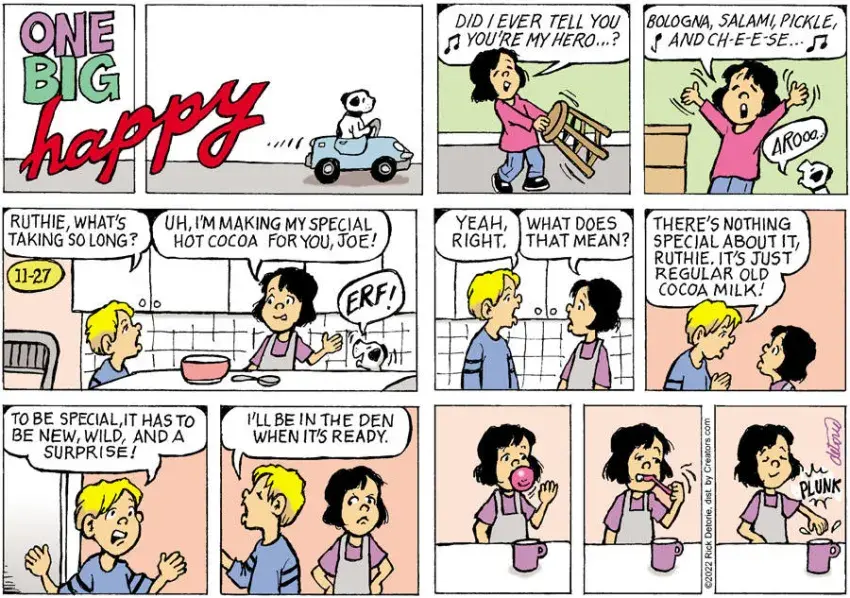 One Big Happy® for Nov 27, 2022