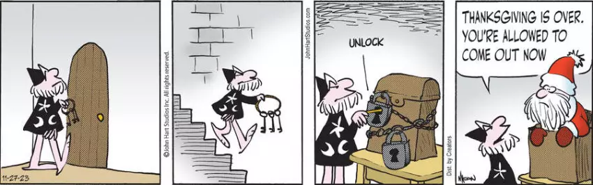 Wizard of Id for Nov 27, 2023