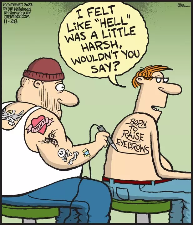 Free Range for Nov 28, 2023