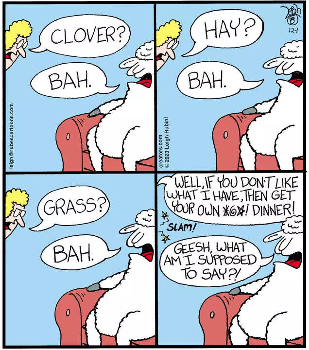 Rubes® for Dec 01, 2023