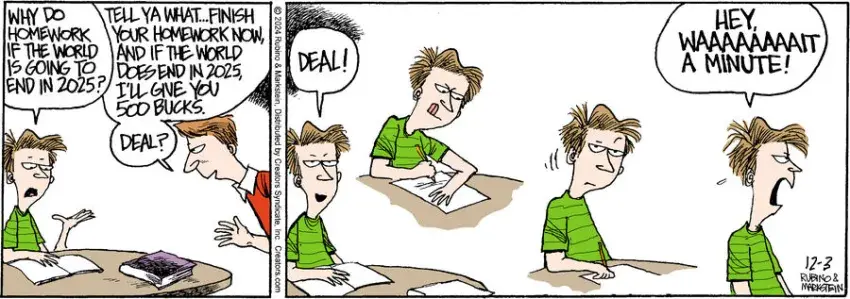 Daddy's Home for Dec 03, 2024