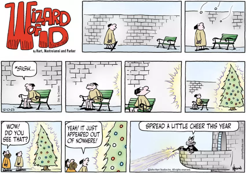 Wizard of Id for Dec 10, 2023