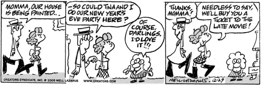 Momma for Dec 29, 2022