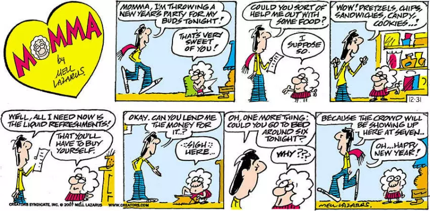 Momma for Dec 31, 2023