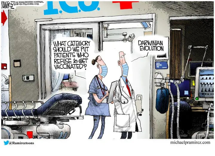 Michael Ramirez for Mar 29, 2021