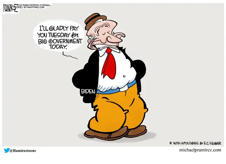 Michael Ramirez for May 02, 2021