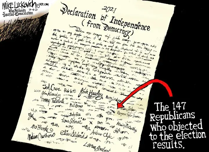 Mike Luckovich for Jul 04, 2021