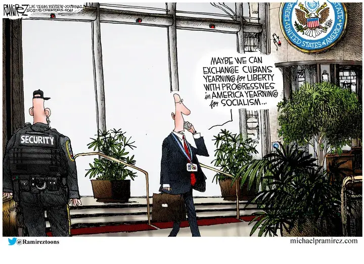 Michael Ramirez for Jul 15, 2021