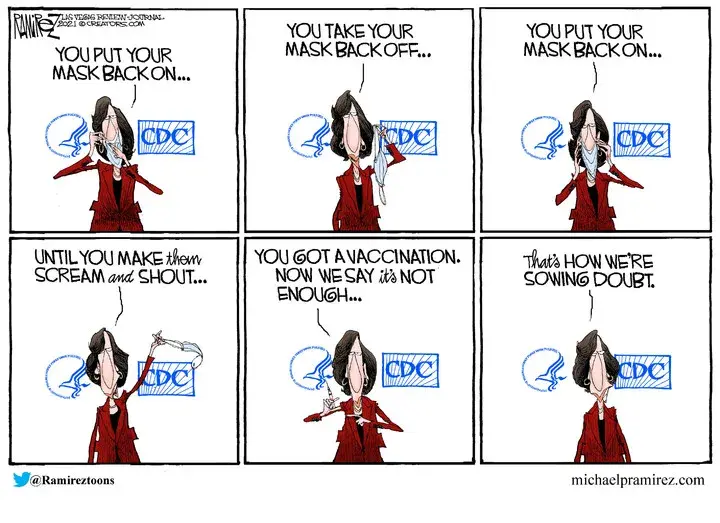 Michael Ramirez for Jul 29, 2021