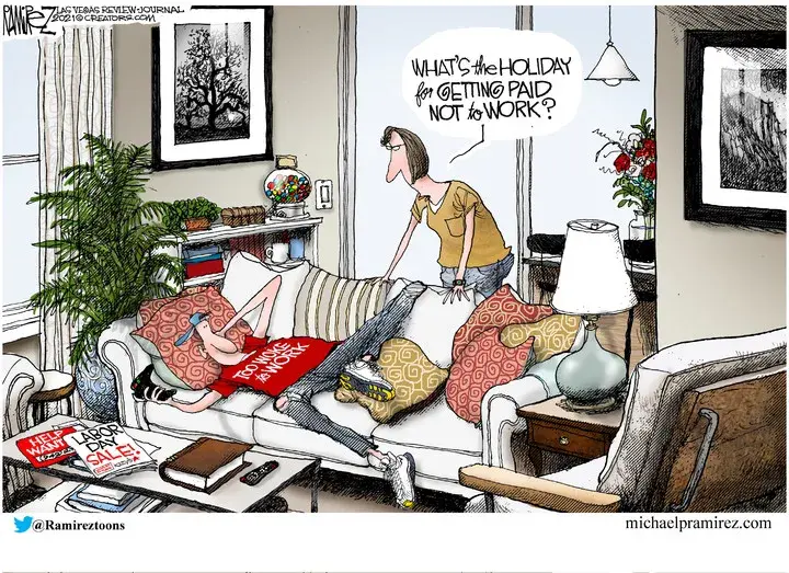 Michael Ramirez for Sep 06, 2021