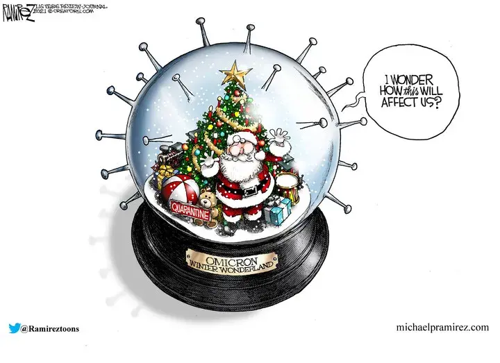Michael Ramirez for Dec 05, 2021