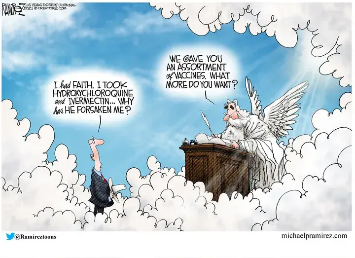 Michael Ramirez for Dec 12, 2021