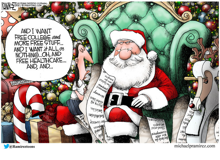 Michael Ramirez for Dec 23, 2021
