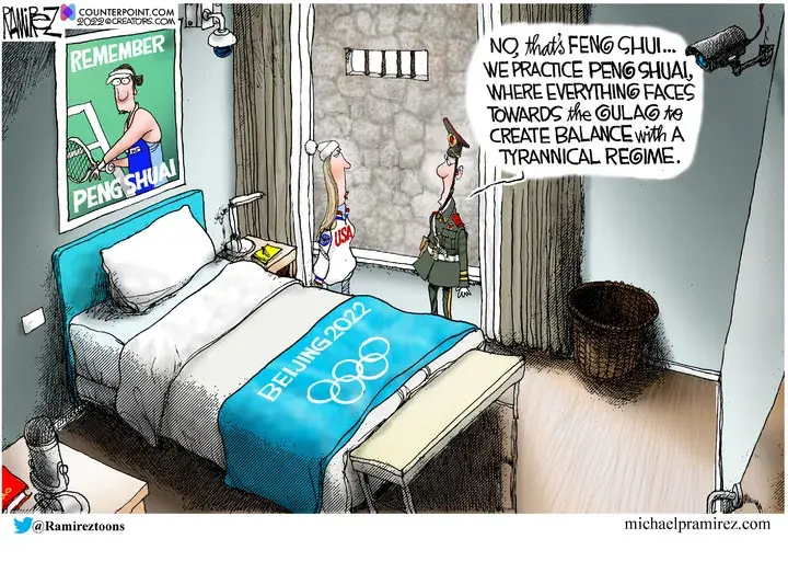 Michael Ramirez for Feb 11, 2022