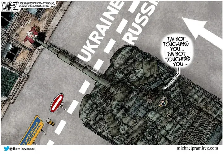 Michael Ramirez for Feb 20, 2022