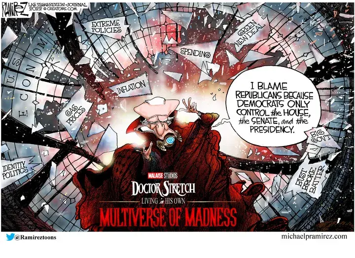 Michael Ramirez for May 12, 2022