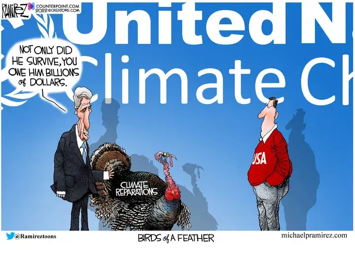 Michael Ramirez for Nov 27, 2022