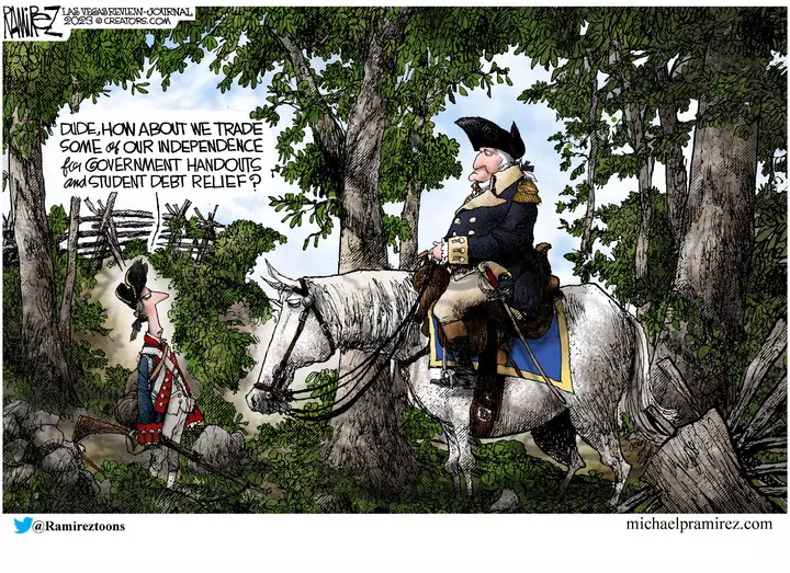 Michael Ramirez for Jul 04, 2023