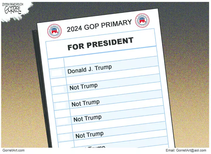 Bob Gorrell for Aug 23, 2023