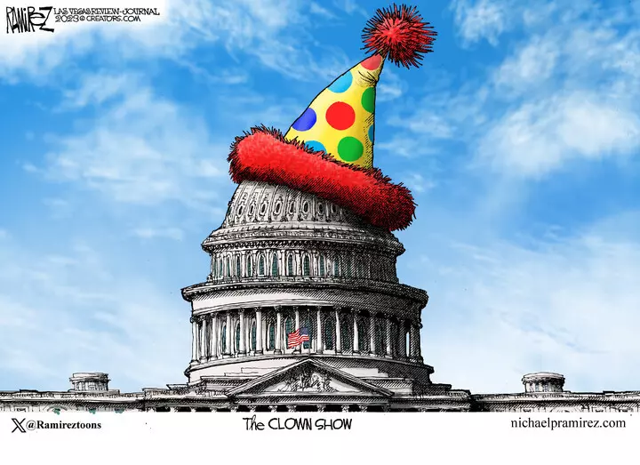 Michael Ramirez for Oct 05, 2023