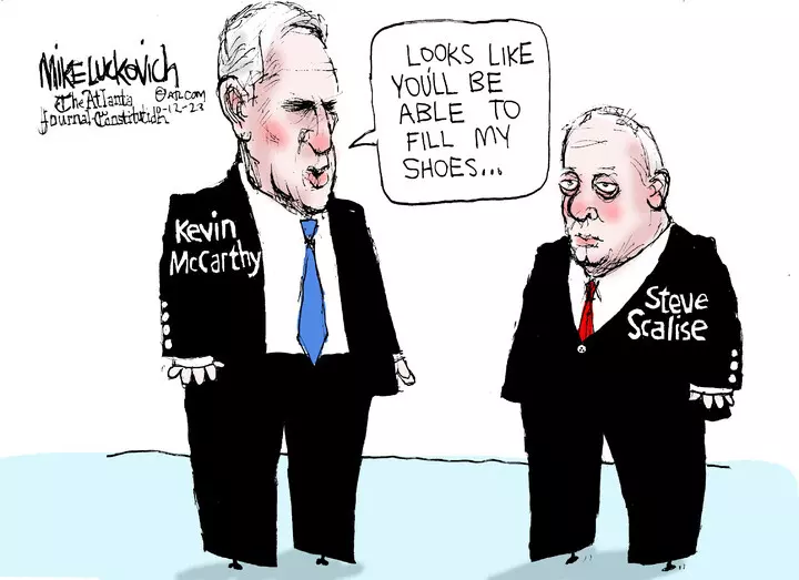 Mike Luckovich for Oct 12, 2023