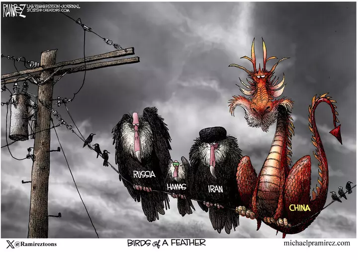 Michael Ramirez for Oct 17, 2023