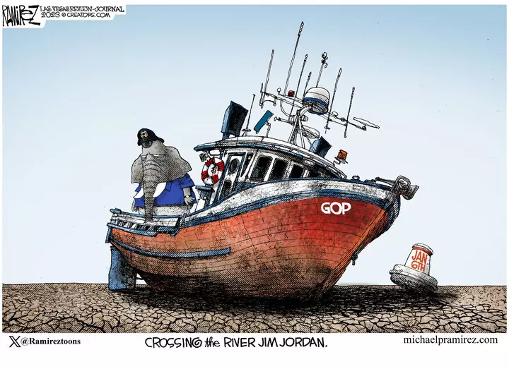 Michael Ramirez for Oct 18, 2023