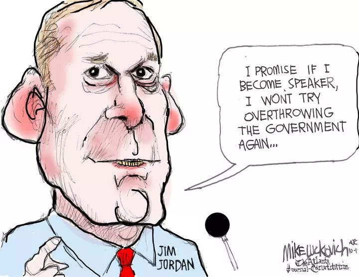 Mike Luckovich for Oct 19, 2023